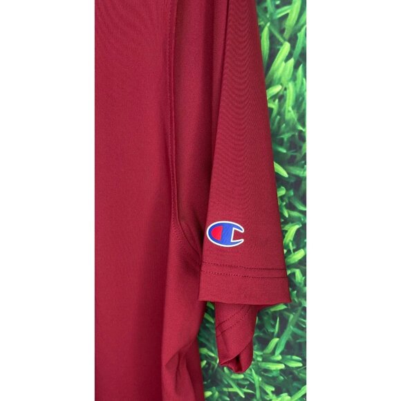 Florida State Seminoles FSU Maroon Short Sleeve Champion Polo Shirt Men’s XXL - Picture 3 of 5